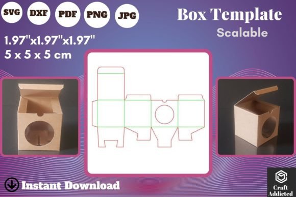 3D SVG Bath Bomb Box Template: Perfect Shapes