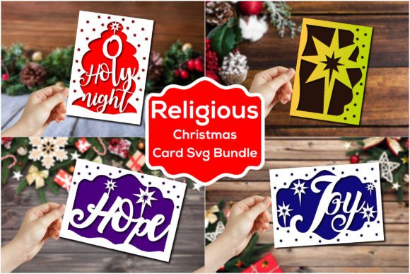 3D SVG Nativity Bundle for Christmas Branding