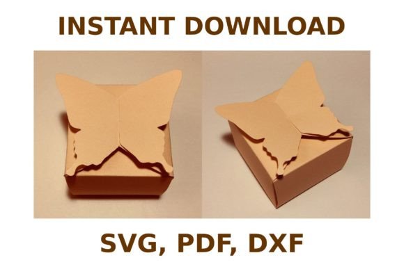 Butterfly Box Template: 3D SVG Shapes Review