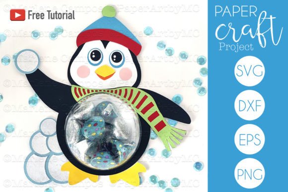 Cut Files Penguin Candy Holder: 3D SVG Shapes Review