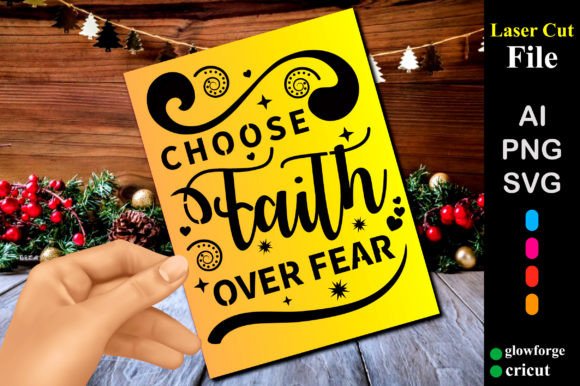 Faith Over Fear 3D SVG Shapes Review