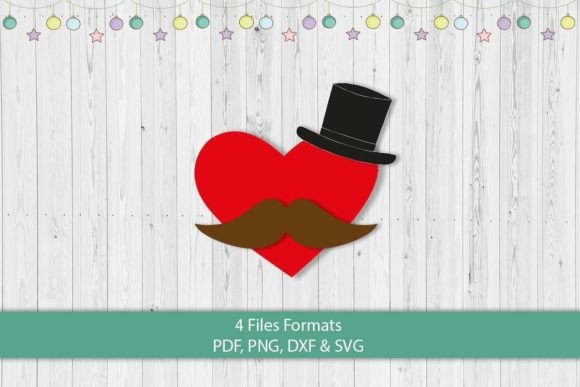 Gentleman Heart 3D SVG Shapes Review