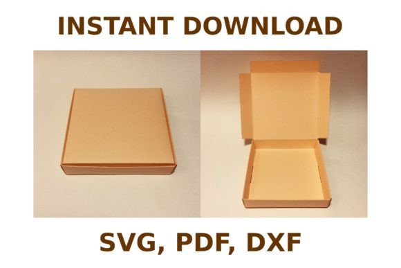 Pizza Box Template: 3D SVG Shapes Review
