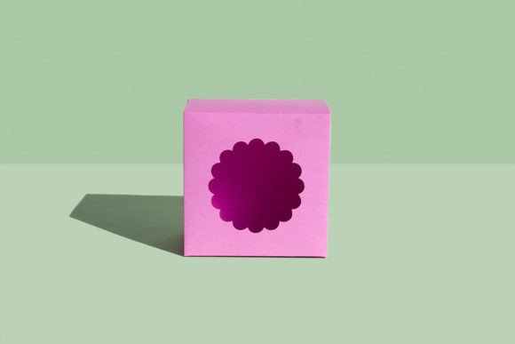 Review: 3D SVG Square Box with Scallop Circle Window for Shapes