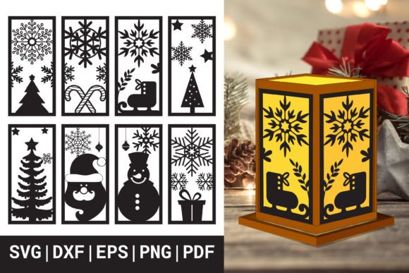 Review: Christmas 3D SVG Lantern Ornaments
