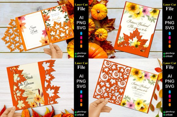 Review: Set of 4 Maple Leaf Wedding Card Bundle