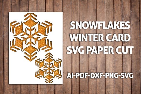 Review: Snowflake Winter Gift Card 3D SVG for Christmas
