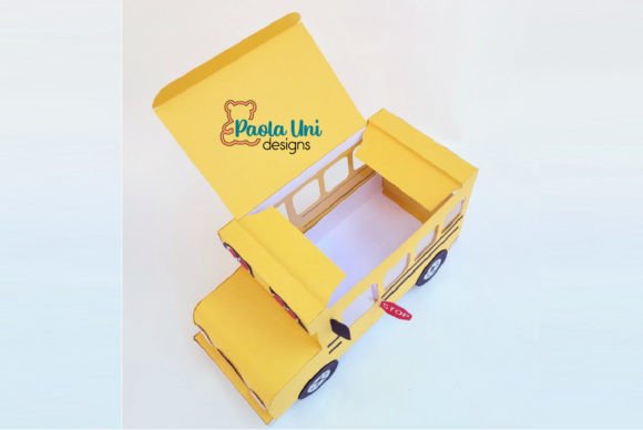 School Bus Box: 3D SVG Shapes Review