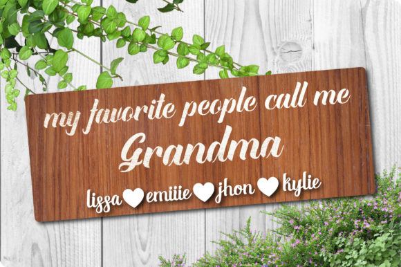 Wood Grandma Sign: 3D SVG Shapes Review